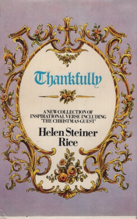 THANKFULLY Including the Christmas Guest and Other Poems