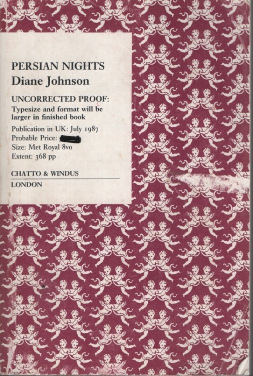 Persian Nights Uncorrected Proof
