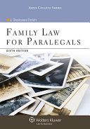 Family law for paralegals
