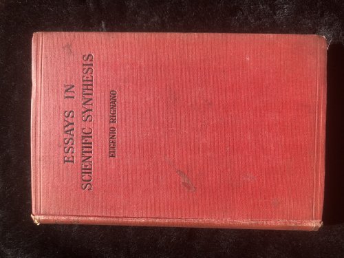 Essays in Scientific Synthesis