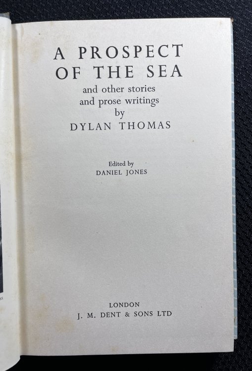 A Prospect of the Sea: And Other Stories and Prose Writings