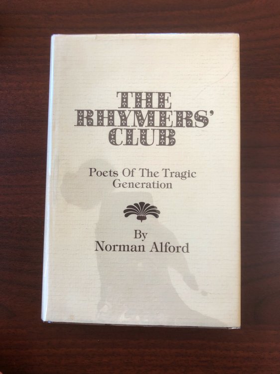 The Rhymers' Club; Poets of the Tragic Generation