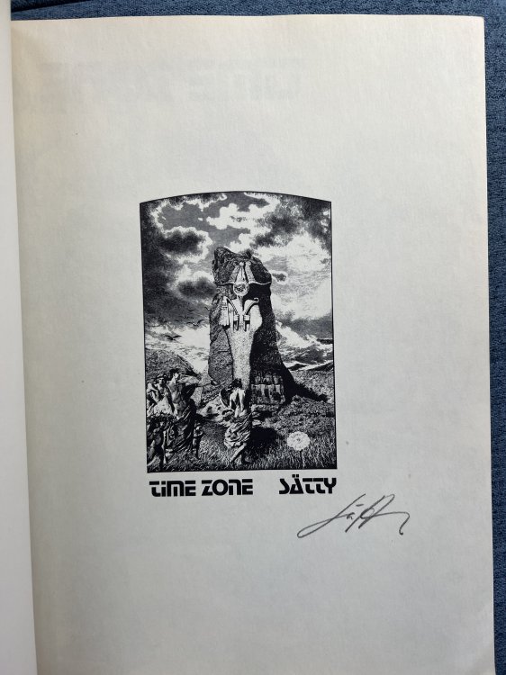 Time Zone Signed by artist