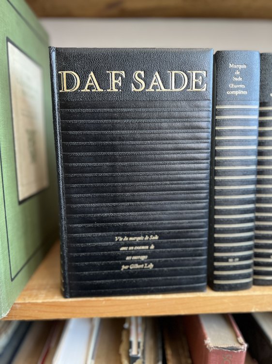 Oeuvres Compltes De Marquis de Sade Edition Dfinitive 8 Volumes