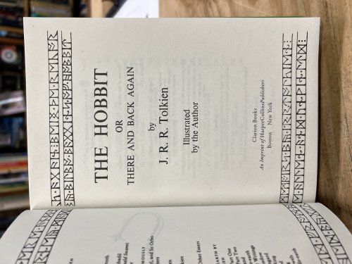 The Hobbit or There and Back Again