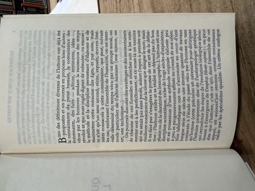 L'Histoire et ses mthodes