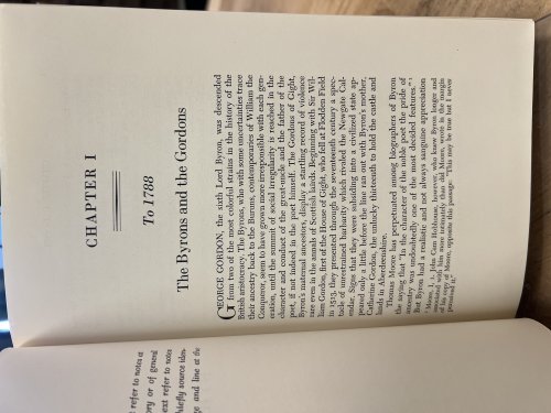 Byron: A Biography Three Volumes.