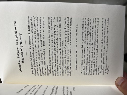 A Treatise on Abdominal Palpation