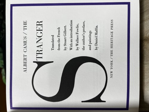 The Stranger: The Heritage Press