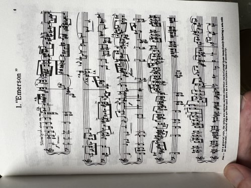 Second Piano Sonata Miniature Score