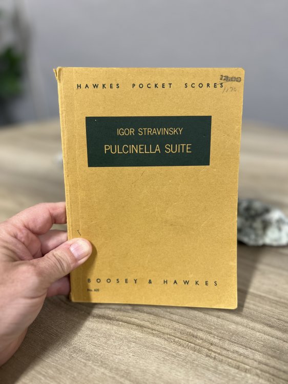 Pulcinella Suite Pocket Score
