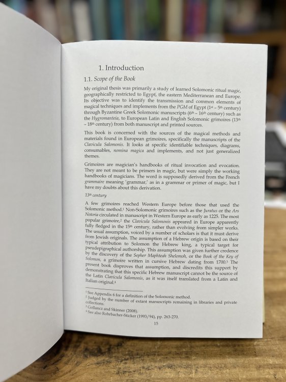 Techniques of Solomonic Magic: The Origin and Methods of the Solomonic Grimoires