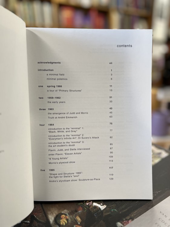 Minimalism: Art and Polemics in the Sixties