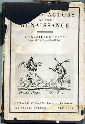 Italian Actors Of The Renaissance