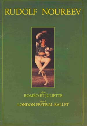 LePalais Des Sports Presente Rudolf Noureeve avec le London Festival Ballet dans Romeo Et Juliette