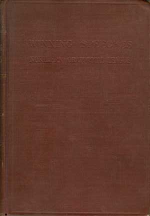 Winning Speeches in the Contests of the Northern Oratorical League