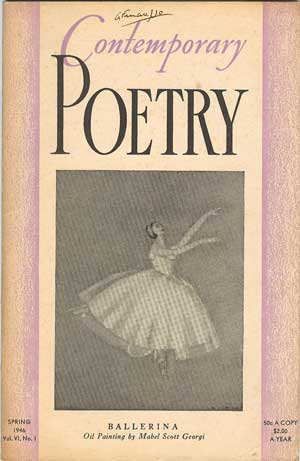 Contemporary Poetry, Spring 1946, Vol. VI, No. 1