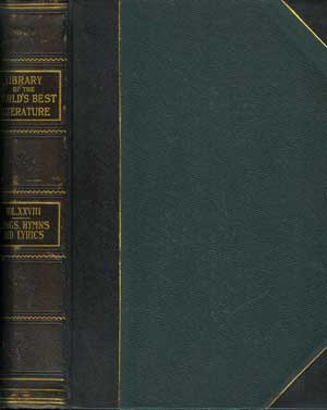 Library of the World's Best Literature, Ancient and Modern, Vol. XXVIII