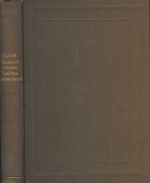 Mittelhochdeutsches Taschenwrterbuch
