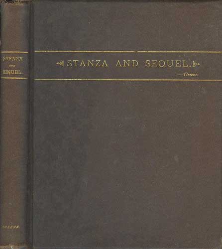 Stanza and Sequel and Other Poems