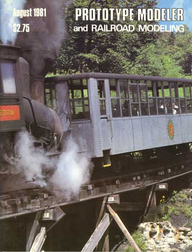 Prototype Modeler: Volume V, Number 1, August 1981.