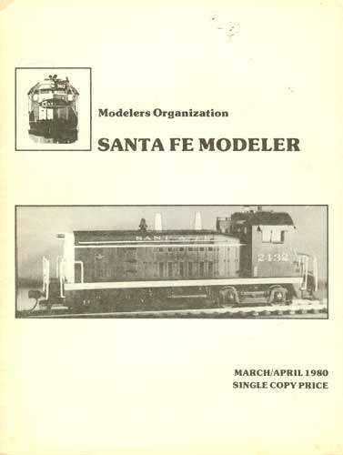 Santa Fe Modeler: Volume 3, Number 2, March/April 1980