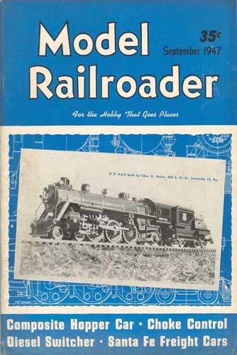 Model Railroader: Vol. 14, No. 9, September 1947.