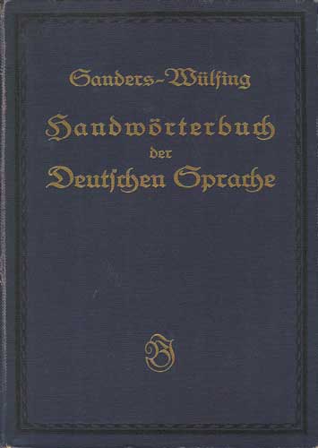Handwrterbuch der Deutschen Sprache