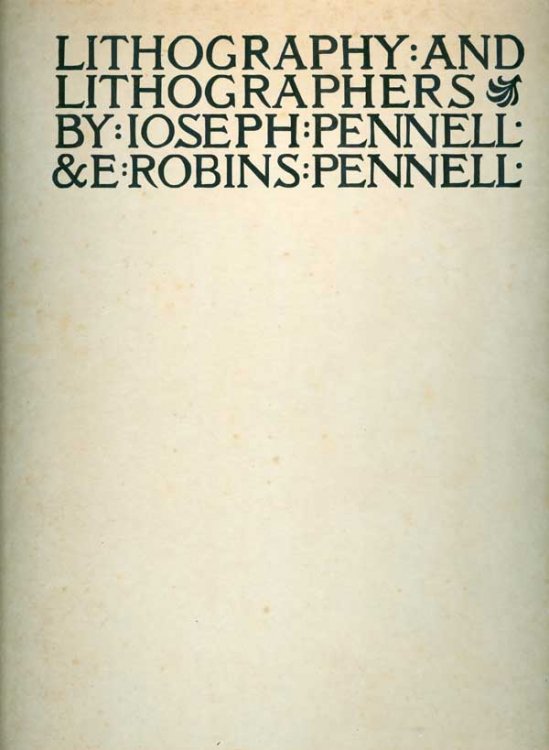 Lithography and Lithographers