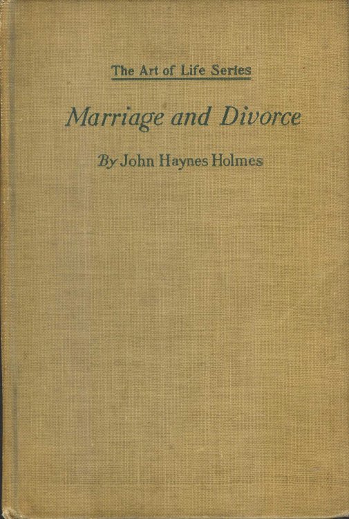Marriage and Divorce