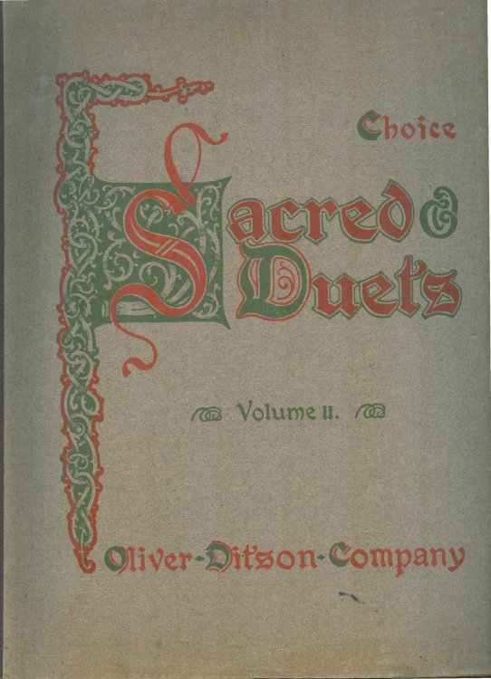 Choice Sacred Duets, Volume II