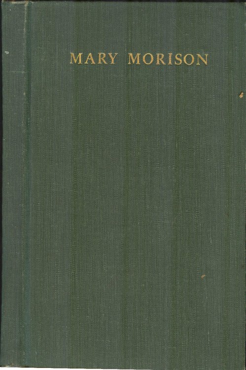 Mary Morison: A Memorial