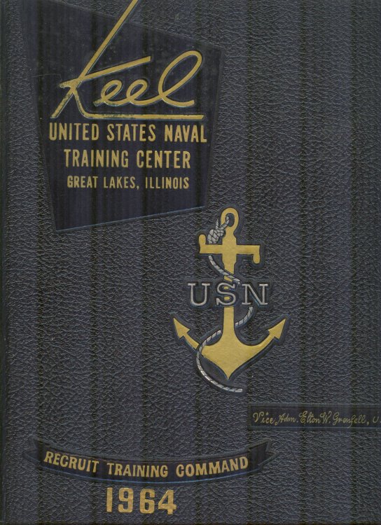 The Keel, the Story of Recruit Training in the United States Navy at Great Lakes, Illinois. Multiple companies.