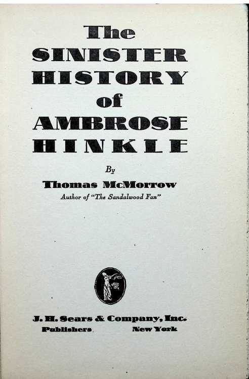 The Sinister History Of Ambrose Hinkle