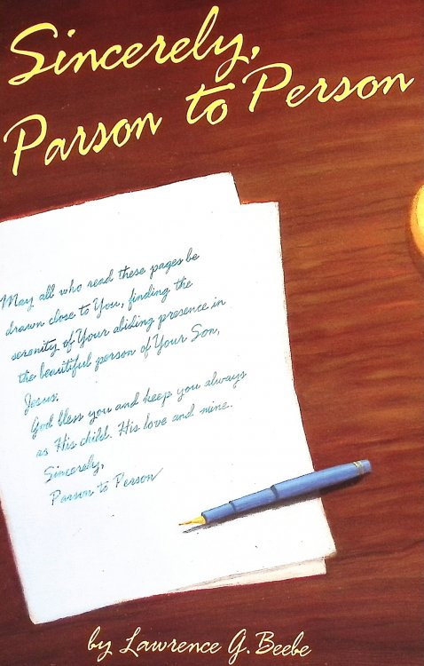 Sincerely, Parson to Person