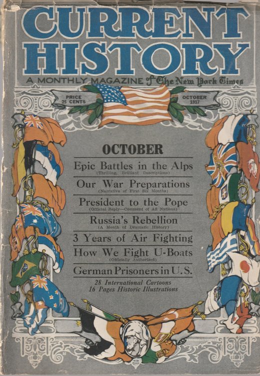Current History, Vol VII, Part 1, No. 1, October 1917