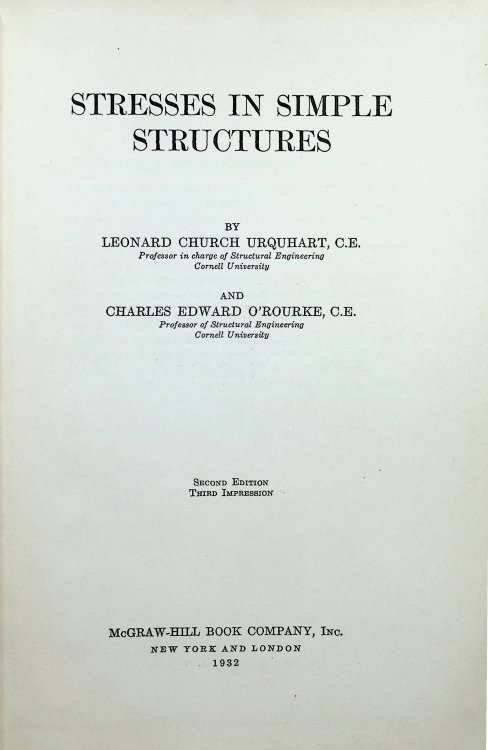 Stresses in Simple Structures