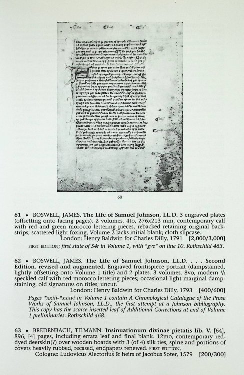 Swann Galleries: Early Printed Books/Medical and Scientific Books-Sale, #2025 - December 2, 2004 (AUCTION CATALOGUE)