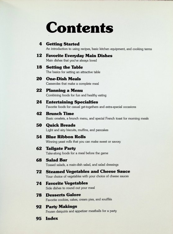 Better Homes and Gardens Beginner's Cook Book