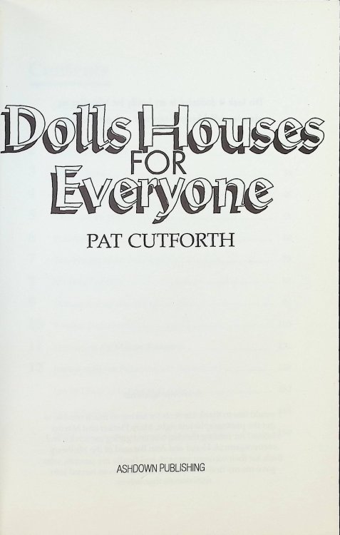 Dolls Houses for Everyone