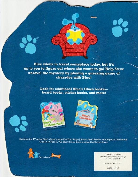 Blue's Travel Game