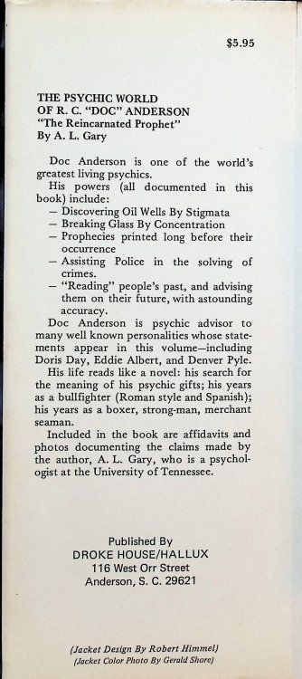 The Psychic World of Doc Anderson