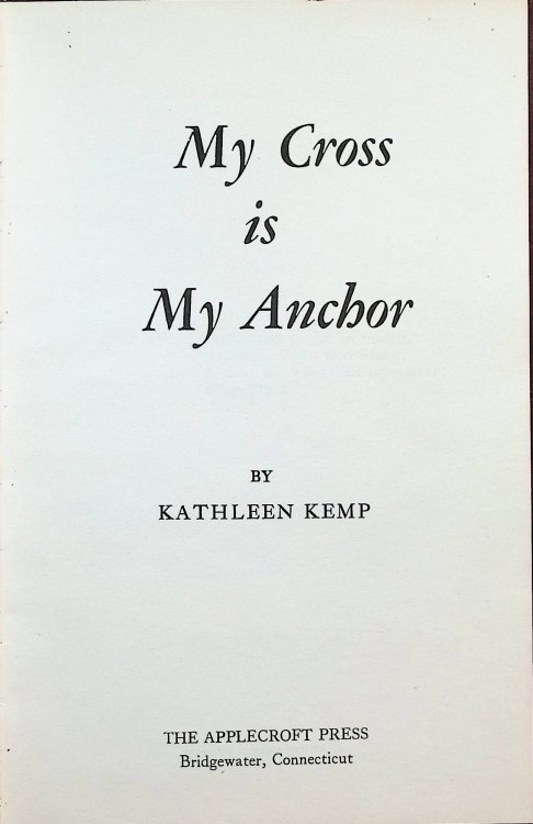 My Cross is My Anchor