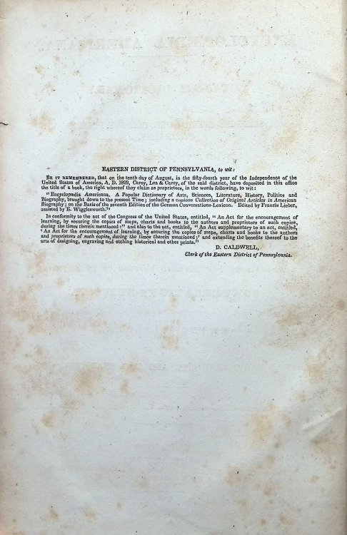 Encyclopaedia Americana: A Popular Dictionary of Arts, Sciences, Literature, History, Politics and Biography, Volume 5