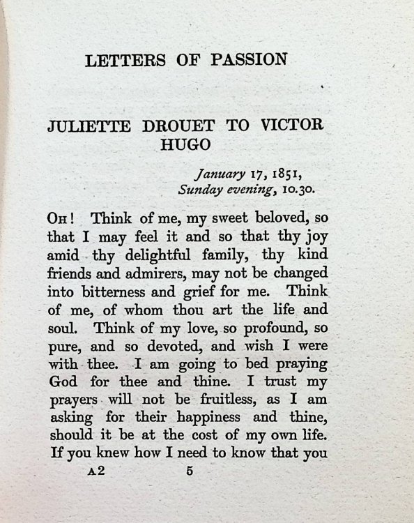 Letters of Passion