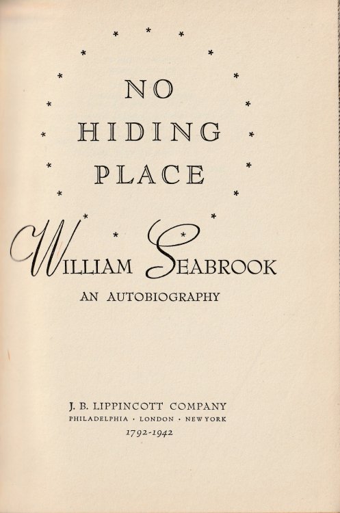 No Hiding Place