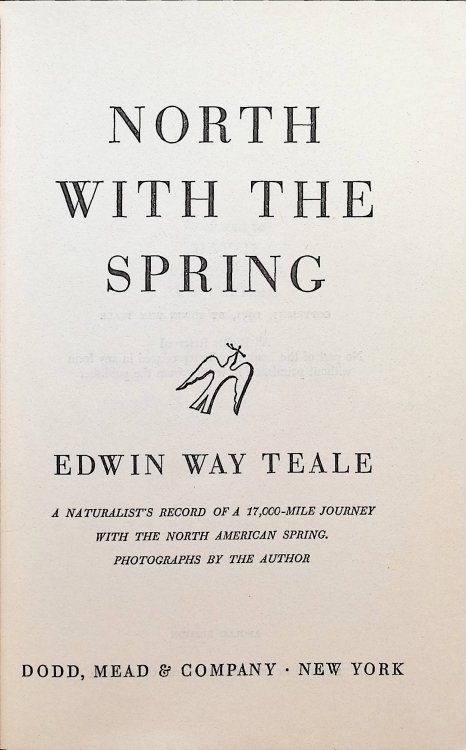 North With the Spring