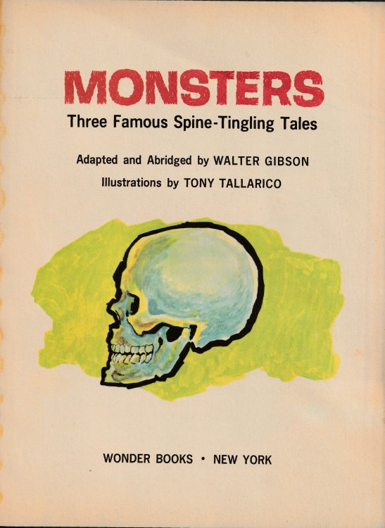 Monsters: Three Famous Spine-Tingling Tales