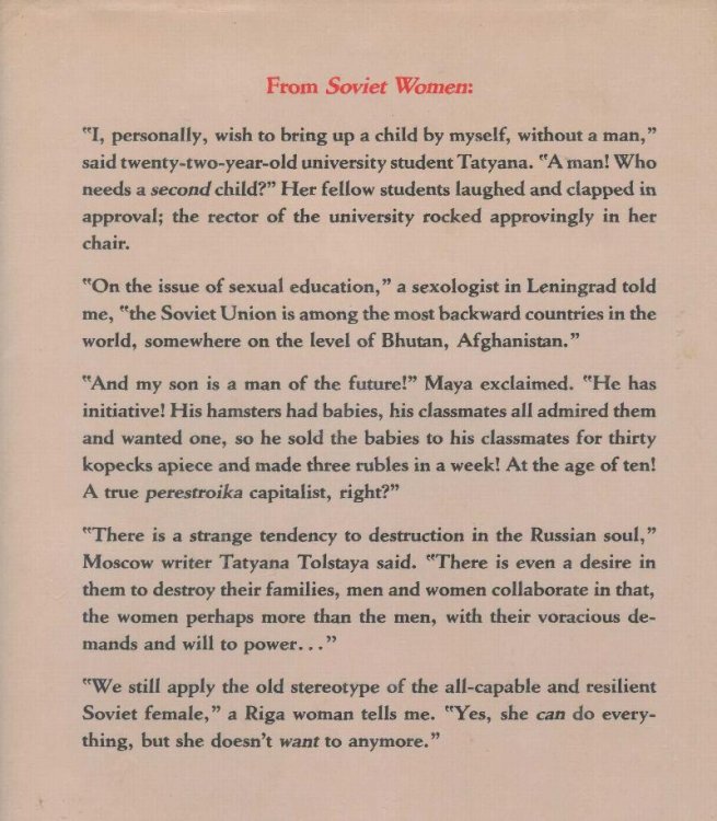 Soviet Women: Walking the Tightrope
