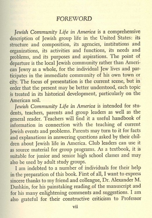 Jewish Community Life in America